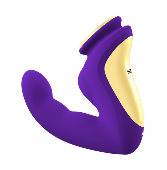 HK LETEN - Taka Kato God's Finger Shape G-Spot Heating Vibrator (Chargeable - Purple)